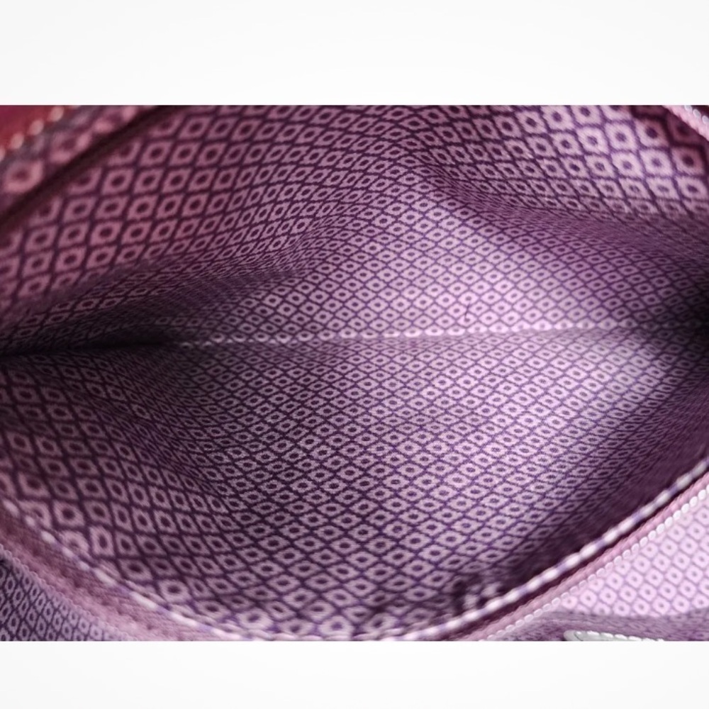 BRIGHTON CHER COLLECTION CHERIE GUAVABERRY PATENT LEATHER SHOULDER HANDBAG - Picture 6 of 6